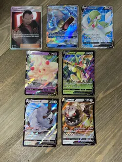 Pokemon TCG Lot Of 7: Sword And Shield Plus Hidden Fates! - Image 1