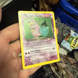 Pokemon TCG Dark Slowbro Team Rocket Holo 12/82 NM-LP - Image 2