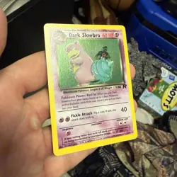 Pokemon TCG Dark Slowbro Team Rocket Holo 12/82 NM-LP - Image 3