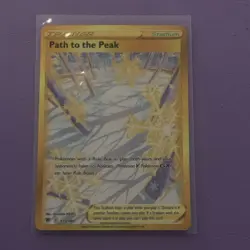 Pokemon Astral Radiance Path to the Peak 213/189 Secret Rare Holo English - Image 1