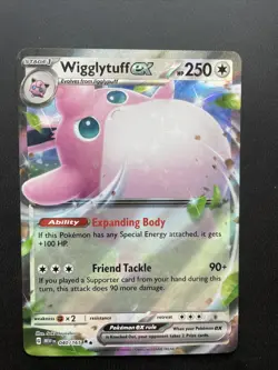 Pokemon TCG Wigglytuff ex Scarlet & Violet - 151 040/165 Holo Double Rare - Image 1