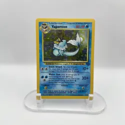 Vaporeon 12/64 Jungle LP Holo WOTC Pokemon TCG Vintage Single Eeveelution - Image 1