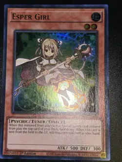 Yugioh Esper Girl RA04-EN006 Ultra Rare 1st Ed Near Mint - Image 1