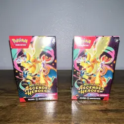 Pokemon Mega Evolution Ascended Heroes Booster Box Lot of 2 2024 - Image 1