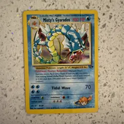 Pokemon TCG Misty's Gyarados Holo Rare Gym Challenge 13/132 Unlimited Edition - Image 1
