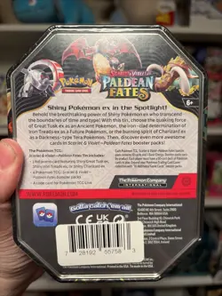 Pokemon TCG SV Paldean Fates Charizard EX Tin New/Sealed - Image 2