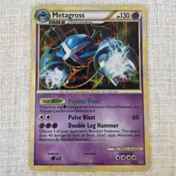Pokemon Metagross - 4/95 Reverse Holo Unleashed LP - Image 1