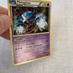 Pokemon Metagross - 4/95 Reverse Holo Unleashed LP - Image 3