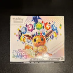 Pokemon Prismatic Evolutions Elite Trainer Box SAME DAY SHIP - Image 1