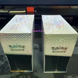 Pokemon Prismatic Evolutions Pokemon Center ETB Elite Trainer Box NEW & ARCYLIC - Image 2