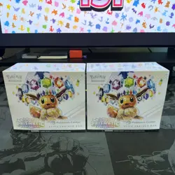 Pokemon Prismatic Evolutions Pokemon Center ETB Elite Trainer Box NEW & ARCYLIC - Image 3
