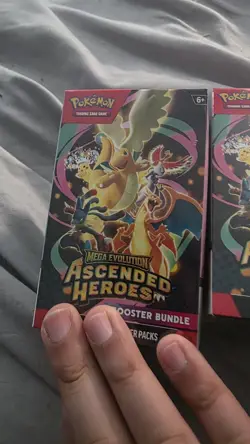4* Pokemon Ascended Heroes Booster Bundles *SEALED* *IN HAND* - Image 1