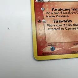 Pokemon TCG Cyndaquil EX Unseen Forces Reverse Holo Stamp 54/115 MP+-HP+ - Image 2