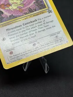 Pokemon Team Rocket's Meowth 18/53 Wotc Promo Regular [6] - Image 2