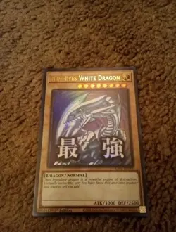 Yugioh! 1x Blue-Eyes White Dragon RA05-EN085 Ultra Rare 1st Ed NM - Image 1