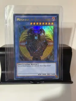 Magician of Black Chaos YGLD-ENC01 (Ultra Rare, 1st Edition, VLP/ LP) Yugioh - Image 1