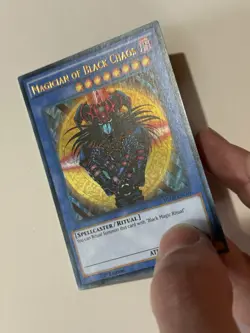 Magician of Black Chaos YGLD-ENC01 (Ultra Rare, 1st Edition, VLP/ LP) Yugioh - Image 4