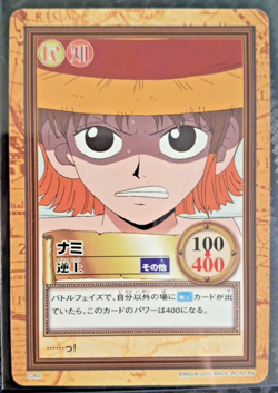2000 BANDAI One Piece Hyper Battle NAMI SCARCE C262 CARD VINTAGE LUFFY CREW - Image 1