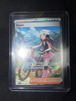 Pokemon Dawn Trainer Full Art Special Illustration Rare Holo Me02 129/094 Card - Image 1