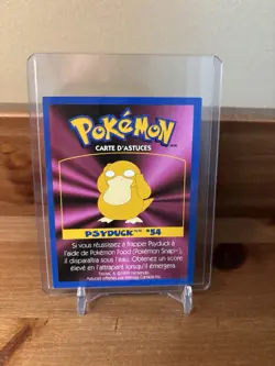 Pokemon Psyduck #54 Game Tip Card Kellogg Canada Played Condition - Image 2