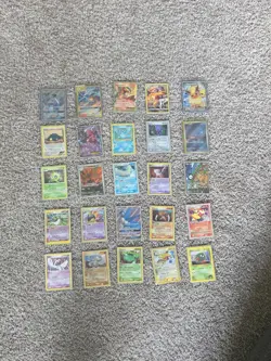 Pokemon Card Lot Rare Mid Condition - Image 1