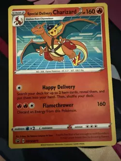 Special Delivery Charizard SWSH075 SWSH: Sword & Shield Promo Cards Holo - Image 1