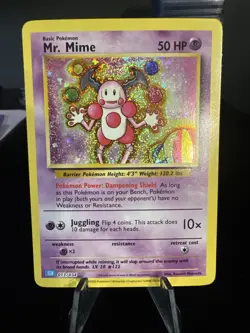Mr. Mime 013/034 CLB Classic Collection Holo Pokemon Card - Image 1
