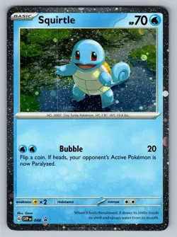 Squirtle - (Cosmos Holo) Promo SV: Scarlet & Violet Promo Cards 048 NM - Image 1