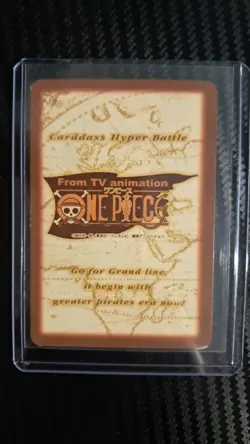 2001 BANDAI One Piece Hyper Battle c498 CHOPPER SCARCE EARLY CARD - Image 2