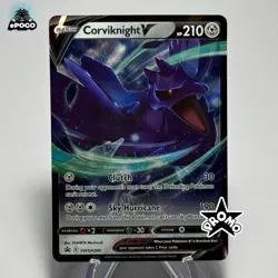 Corviknight V SWSH 200 Black Star Promo Card Pokemon TCG: MINT SHIPS TODAY! - Image 1