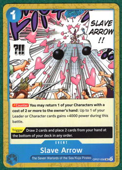 Slave Arrow - 500 Years in the Future OP07-056 - One Piece CCG Card - Image 1