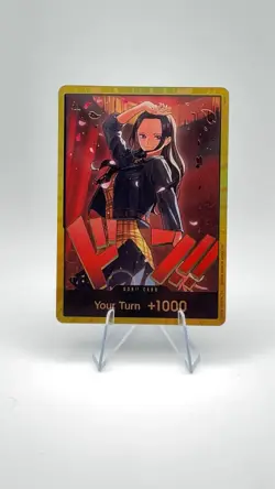 DON!! Card (Nico Robin) (Gold) Extra Booster: One Piece Heroines Edition Foil NM - Image 1