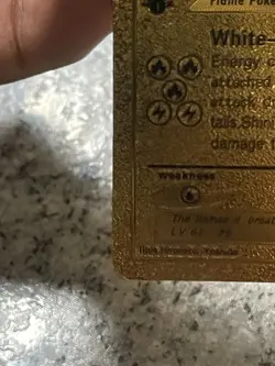 Shining Charzard/ Gold Foil Textured/ Display Pokemon Card NM/M (100hp) - Image 5