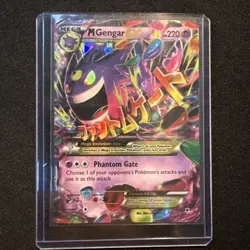 Pokemon TCG: Phantom Forces Mega M Gengar EX Holo Card 35/119 - Image 1