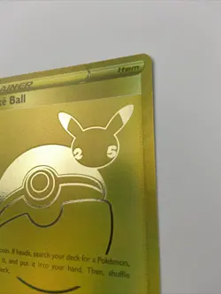 Pokemon Poke Ball SWSH146 Gold Celebrations Card Anniversary Edition - Image 5
