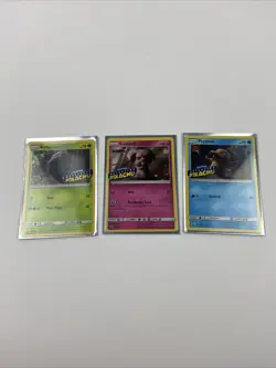 Detective Pikachu Holo Pokemon Card Lot Stamped Cards- Bulbasaur, Psyduck! - Image 1