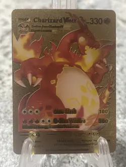 Charizard VMAX Gold Foil Pokemon Card (330hp) - Image 1