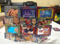 Digimon cards plus digimon movie set and extras - Image 1
