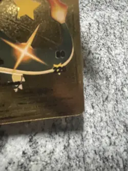 Shiny Charizard V #079/073 Gold Foil Pokemon Fan Art Display Card🔥🔥 - Image 4