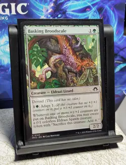 MTG Modern Horizons 3 Basking Broodscale 145, NM, Regular, Fresh, Ships Quickly - Image 1