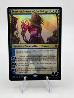 Tezzeret, Master of the Bridge Buy a Box Promo - MTG War of the Spark - Image 1