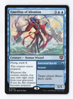 Emeritus of Ideation 0045 (M) MTG Secrets of Strixhaven (SOS) - Image 1