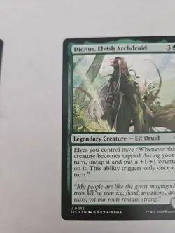 Dionus, Elvish Archdruid (Anime) Foundations Jumpstart Regular - Image 2