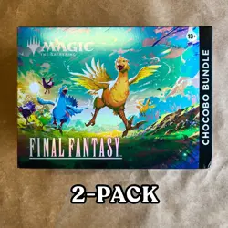 2-PACK Magic the Gathering Final Fantasy Chocobo Bundle MTG Factory English, NEW - Image 1