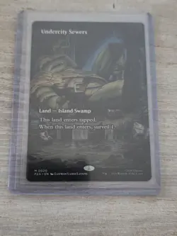 MTG TMNT Undercity Sewers (Borderless) Normal #20 - Image 1