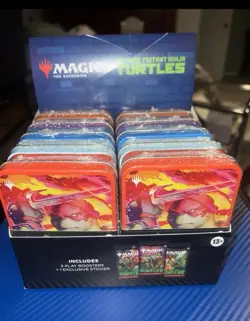 Magic: The Gathering Teenage Mutant Ninja Turtles Box w/ Exclusive Sticker - Image 1