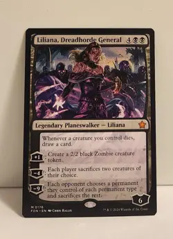 Liliana, Dreadhorde General Near Mint Foundations - Image 1