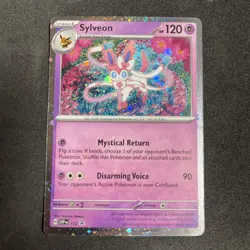 Sylveon (Cosmos Holo) 172 Holo Promo Scarlet & Violet Promo Pokemon Near Mint - Image 1