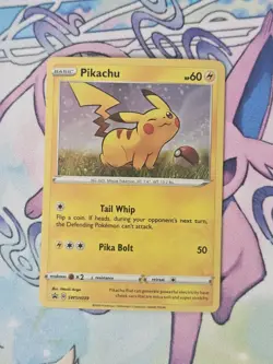 2019-2023 Pokemon SWSH Black Star Promos Pikachu #SWSH039a Swirl - Image 1