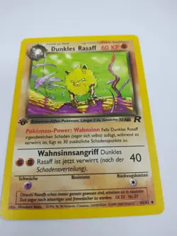 MINT Dunkles Rasaff # 43/82 Uncommon Team Rocket 2000 Pokemon Invest Vintage - Image 1